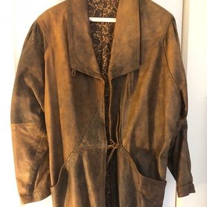 Vera pelle italian leather jacket